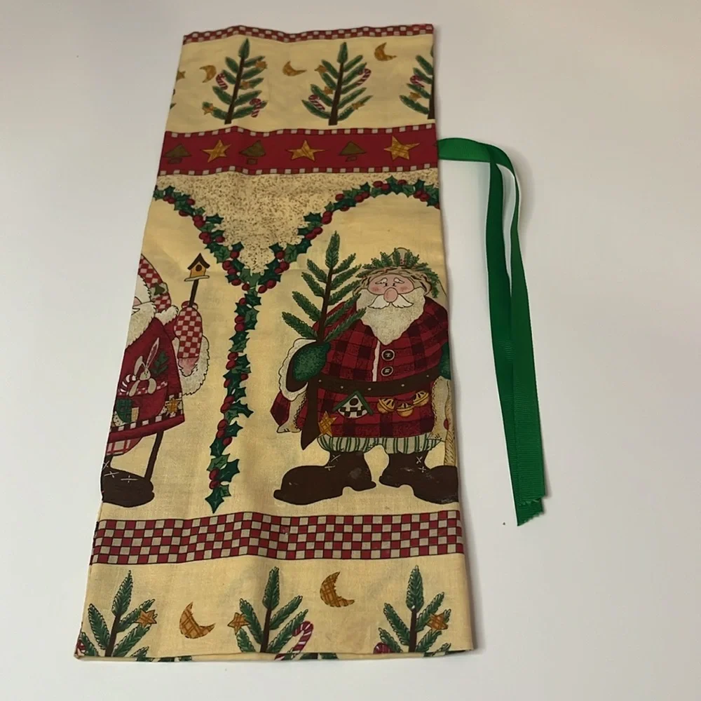 Collection of 9 Holiday Gift Bags (Cloth and Paper)